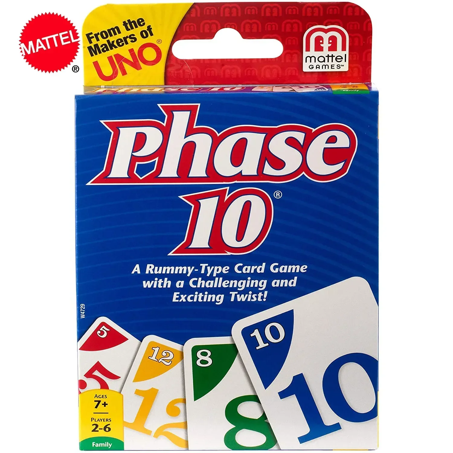 UNO Phase 10 Kartenspiel, Fun High Fun Multiplayer Toy Designs Paying Board Game - £8.45 GBP+