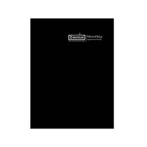 2024 House of Doolittle 8.5&quot; x 11&quot; Monthly Appointment Book Black (260-02-24) - £20.77 GBP