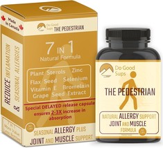 The Pedestrian - Natural Allergy Support, Joint and Muscle Formula - 60 ... - $14.95