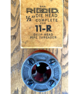 RIDGID 37040 11-R  1/2&quot; NPT Alloy RH Complete Die Head SLIGHTLY USED IN ... - $84.20 CAD