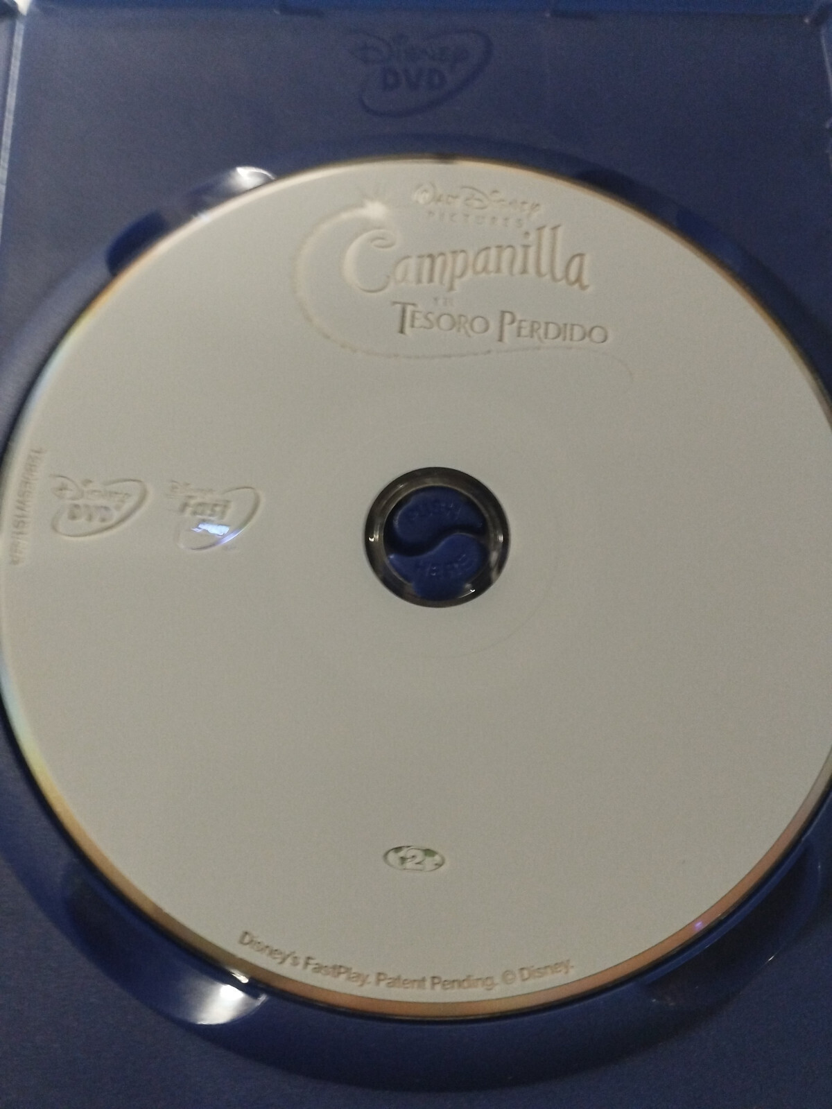 Tinkerbell Schatztruhe Verlorenes WALT DISNEY - DVD + Extras, Spanisch, Englisch Item image 4