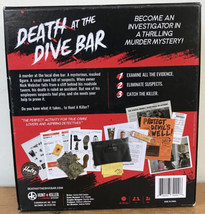 Hunt A Killer Death At The Dive Bar Murder Mystery Board Game - $29.99