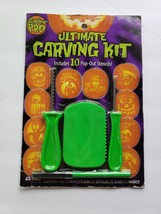 Pumkin Pro Ultimate Carving Kit 10 Stencils &amp; Utensils - $16.36