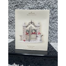 Hallmark Keepsake Ornament The Park Gates Winter Park Christmas Ornament 2007 - £11.30 GBP