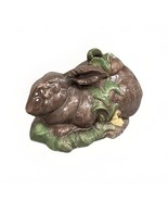 Vintage Hand Painted Rabbit Soup Tureen - 16x8x8.5” - $49.50