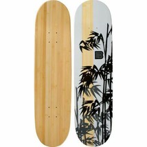 Henon Graphic Bamboo Skateboard (Deck Only) - £46.40 GBP