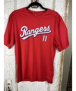 Texas Rangers Darvish Mens Medium Genuine Merchandise TX3 Cool Performan... - £11.71 GBP