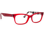 Kate Spade Eyeglasses Elora 0QHH Transparent Red Butterfly Frame 52[]16 135 - $129.99