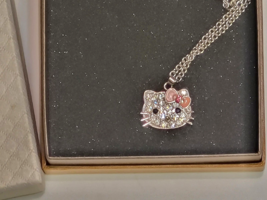 Hello Kitty Pendant Necklace Costume Jewelry - £19.57 GBP