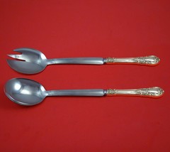 America Victorian by Lunt Sterling Silver Salad Serving Set Modern Custom 2pc - $132.76