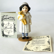 Jan Hagara Heather Porcelain Miniature Figurine M11345 Ltd Ed w/ Box &amp; COA 1989 - £15.50 GBP