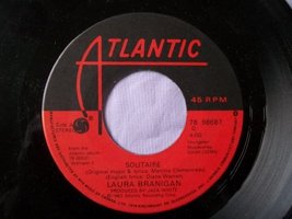Laura Branigan: Solitaire / I&#39;m Not The Only One 7&quot; 45 NM Canada Atlantic [Vinyl - £6.29 GBP