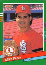 1991 Donruss #615 Mike Perez NM-MT RC Rookie Cardinals - $1.67