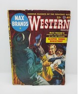 Max Brands Western 1951 Sleeper Turns Horsethief Story Magazine - $12.17 CAD