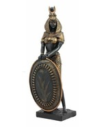 Ebros Egyptian Theme Isis Holding Shield Bronzed Resin Statue Sculpture ... - $62.25 CAD