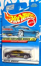 Hot Wheels 2000 Future Fleet 2000 Series #4 Chrysler Thunderbolt Black w/ 3SPs - £1.99 GBP