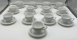 26 Pc Rosenthal Germany footed cups and saucers  2 5/8 in x3 5/8 in - £139.16 GBP