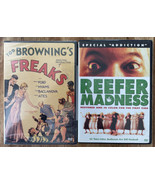 1932 Tod Browning’s FREAKS Factory Sealed &amp; 1938 REEFER MADNESS Colorize... - £23.25 GBP