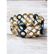 Vintage Stretch Bracelet - Distressed Look/Tarnished? - $12.99