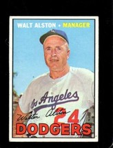 1967 Topps #294 Walt Alston Vg+ Dodgers Mg Hof *X99103 - £3.48 GBP