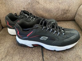 Men&#39;s Skechers, Immediate Action 237015/BLK Black/Red Size 9.5 - £53.94 GBP