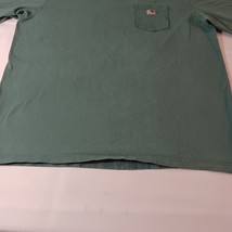 Carhartt K126 Original Fit Men's Green Cotton Long Sleeve T-Shirt Size 2XL Tall image 10