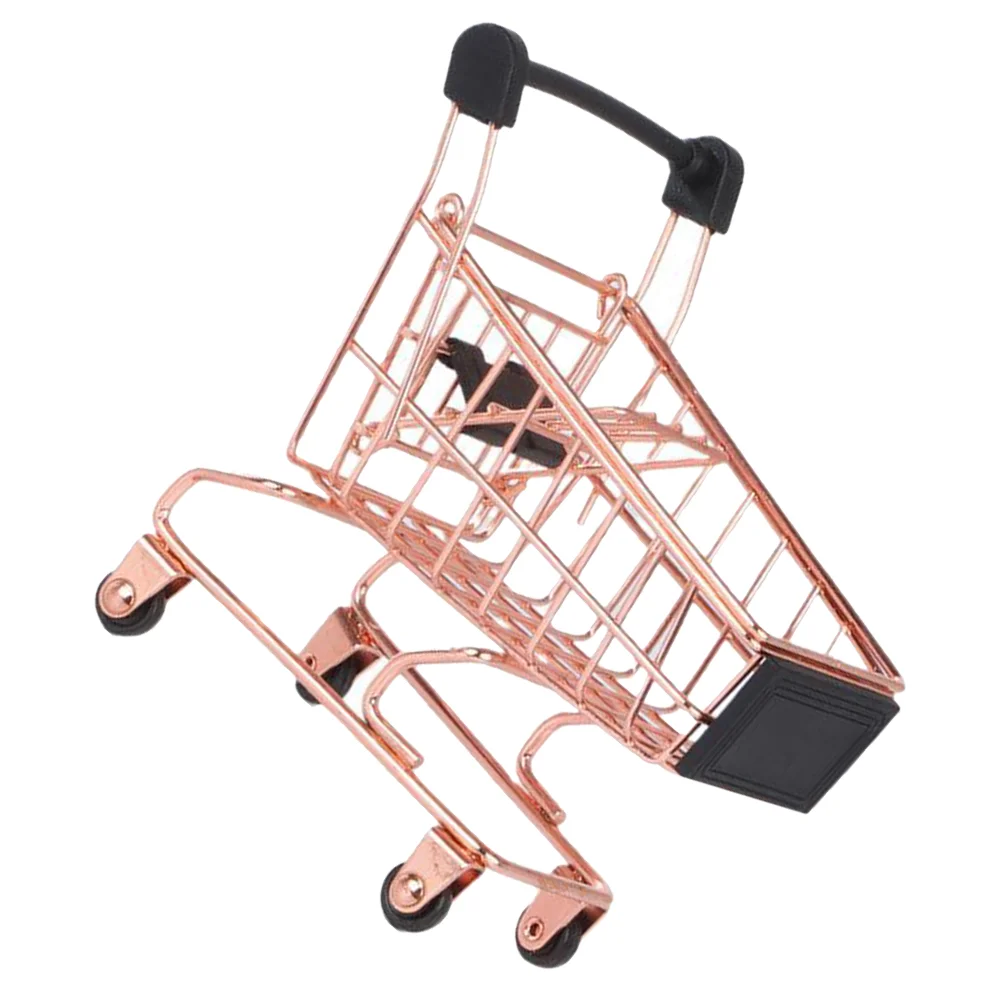 Beauty Sponge Holder Dryer Shopping Cart Make up Accessories Mini House Trolley - £10.70 GBP