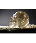 Smoky Azeztulite Crystal Skull 1635 carat Lift the Veil, Azez Medicine by izida - $1,900.00
