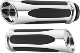 Arlen Ness Deep Cut Comfort Grips Chrome 07-052 - £142.17 GBP