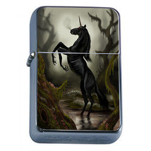 Unicorns D7 Windproof Dual Flame Torch Lighter Mythical Creatures - $16.78