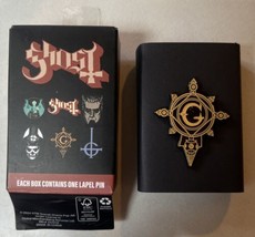 Ghost Icons Blind Box Enamel Pin BC Nameless Ghoul Papa Emeritus Grucifix - £19.82 GBP