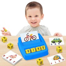 Educational Toys For 3 4 5 Year Old Boys Gift, Matching Letter Game Preschool Ab - £27.16 GBP