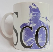 Starbucks 1999 Scotland City Mug 20 oz Cup Bagpipe Collector Series  - £14.34 GBP