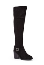 Womens Shoedazzle Joela Heeled Chunky Faux Suede Block Heel Boot Size US 8  - £23.02 GBP