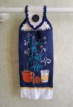Wake Up and Smell the Coffee Hanging Towel - £2.75 GBP