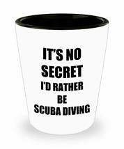 Scuba Diving Shot Glass Sport Fan Lover Funny Gift Idea For Liquor Lover Alcohol - £10.26 GBP