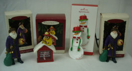 4 Hallmark Keepsake Christmas Ornaments 1995 North Pole 911 Merry Olde Santa - £11.62 GBP