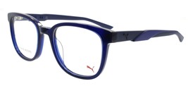 PUMA PU0342O 002 Eyeglasses Frames 52-19-145 Blue - £39.06 GBP