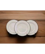 Mikasa Cameo Platinum Dinner Plates 10 3/4&quot; HK301 Set 3 - $39.99