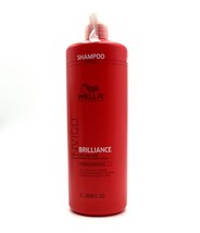 Wella Invigo Brilliance Vibrant Color Shampoo /Normal Hair 33.8 oz - £21.61 GBP