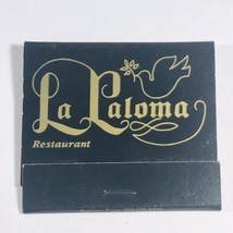 Vintage La Paloma Restaurant Miami Florida Swiss Matchbook Unstruck Full 30 - £5.34 GBP
