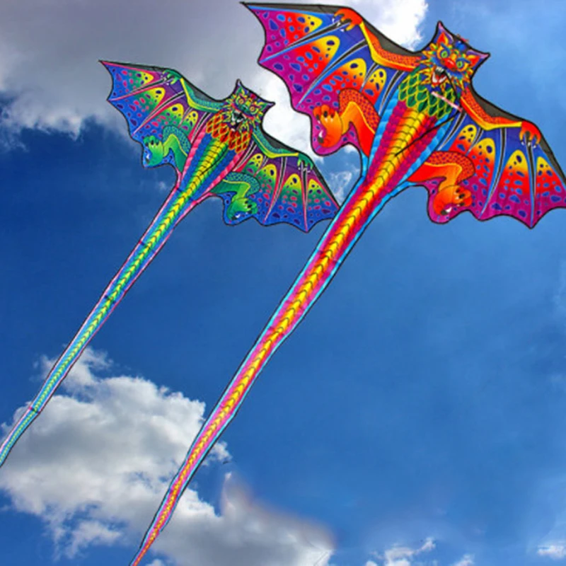 New Cartoon 3d dragon Flying Kites For Children Adult Outdoor Fun Sports Kites - £10.95 GBP+