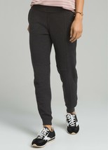 NWT New Black Prana Cozy Up Pants Joggers XL Charcoal Heather Dark Gray Womens  - £125.82 GBP