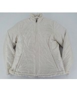 Nicole Miller Original Reversible Coat Ladies SZ M White Faux Rabbit Fur... - $6.99