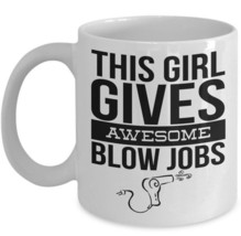 Mugs For Hairstylist Girl Awesome Blow Job Funny Mothers Day Mom Birthday Gift - £15.12 GBP