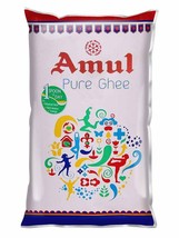 Amul PURE Ghee 1 litre pouch (905 g) Cooking Oil Ghee Healthy clarified butter - £25.88 GBP