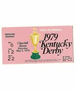 1979 Kentucky Derby ticket stub Spectacular Bid - $1,777.40 MXN