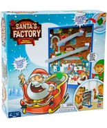 Santa&#39;s Factory Fast Paced Present Delivery Christmas Game with Spinning... - $44.55