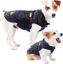 Warm Dog Down Puffer Jacket,Reversible Lightweight Water-Resistant Packable Puff - $58.99