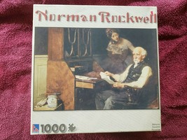 VINTAGE SEALED 1000 Piece Puzzle Norman Rockwell Memories - $14.85